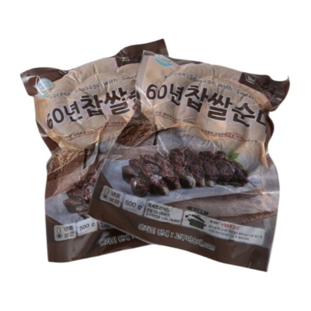 강원더몰,(원더라이브)돈덕 60년찹쌀순대 500g